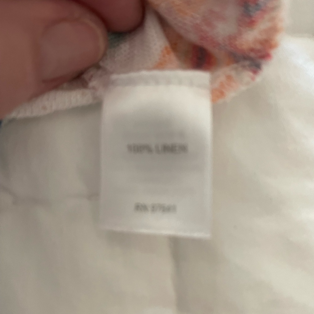 Women’s JJill Linen top Size L - Picture 2 of 5